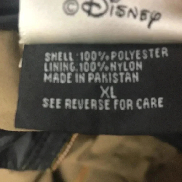 DISNEY AUTHENTIC DISNEY  POLY-NYLON. MENS JACKET SIZE XLARGE WITH DWARFS - Picture 13 of 15